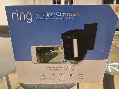 MINT RING SPOTLIGHT OUTDOOR CAM WIRED, View more