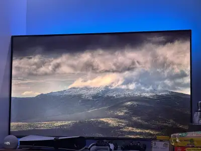 hisense 55 inch roku tv , good condition, View more