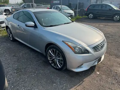 2011 Infiniti G37XS · Coupe · Driven 179,000 kilometers Rare XS Model – Selling As-Is 179,000 km | N...