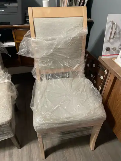 8 New dining chairs, View more