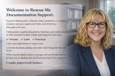 Documentation Support — Calm Help for Overwhelming Paperwork, View more