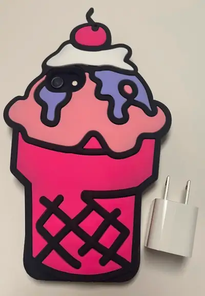 New Apple iPhone SE Case, Charger and Lightning Cable, View more