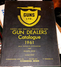 1961 Gun Dealer Catalog Book