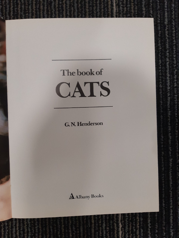 Book of Cats - NEW PRICE in Non-fiction in Kitchener / Waterloo - Image 3