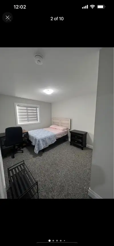 This room is fully furnished and in a new townhouse located in a beautiful neighbourhood in Brantfor...