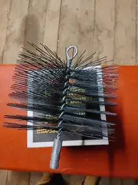 Three Chimney sweep brushes