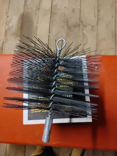 Three powersweep chimney brushes. 7", 8" and 6". Still boxed. All brand new except the 6", which was...