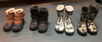 Children's rubber boots and winter boots