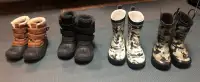 Children's rubber boots and winter boots