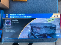 NEW - ATV side cooler pack 21 L $15