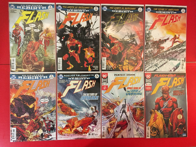 Flash v5 (2016) lot of 16 comics - 1-14, 40, Annual 1 in Comics & Graphic Novels in Edmonton - Image 2