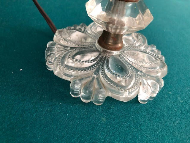 Pair Vintage Glass Lamps in Indoor Lighting & Fans in Oshawa / Durham Region - Image 3