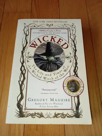 Wicked the life and times of the wicked witch of the west novel, View more