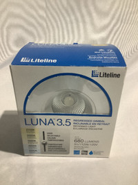 Liteline Luna 3.5 Regressed Gimbal Recessed Light