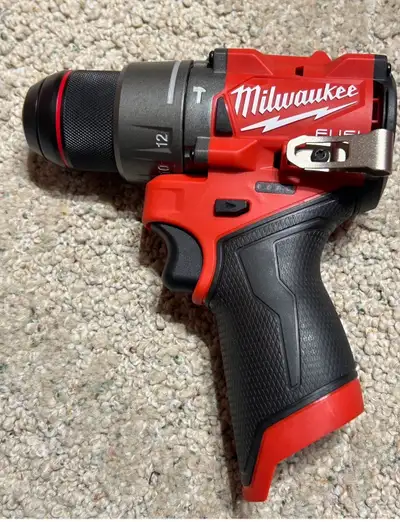 brand new Milwaukee M12 FUEL brushless 1/2 hammer drill , View more