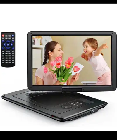 Brand new display unit 17.5" Portable DVD Player with 15.5" HD Swivel Screen for Car and Kids, 4-6 H...