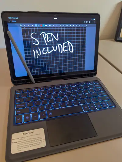 Samsung Galaxy S9 FE Tablet with Extras, View more