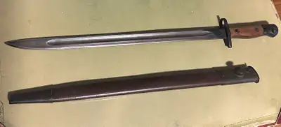 Bayonet, WWII, P1907 - made 1943, View more