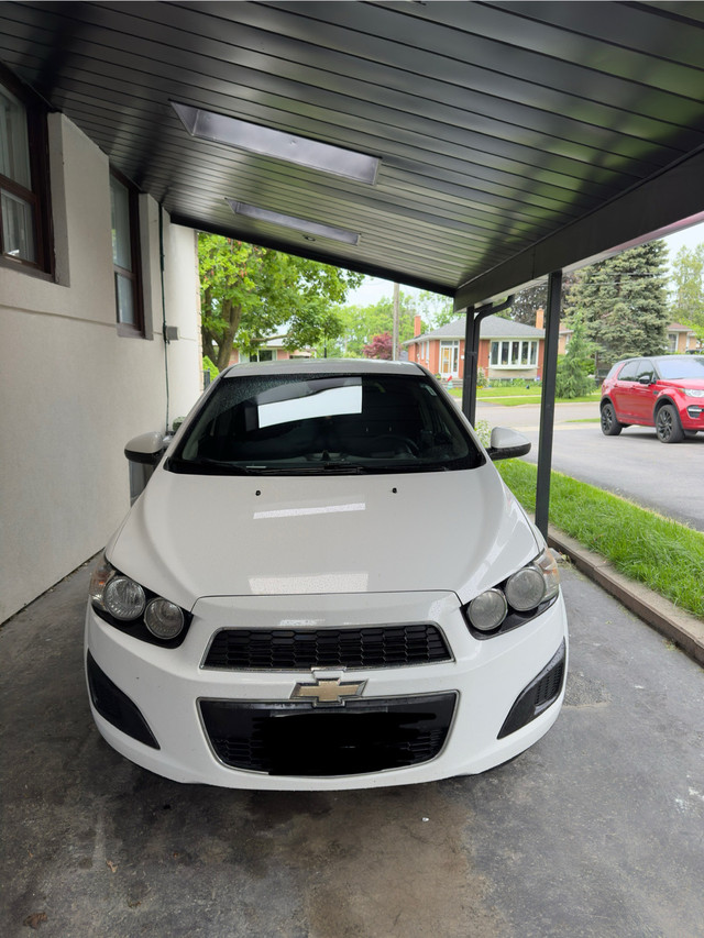 Chevy Sonic 2012 White in Cars & Trucks in Mississauga / Peel Region