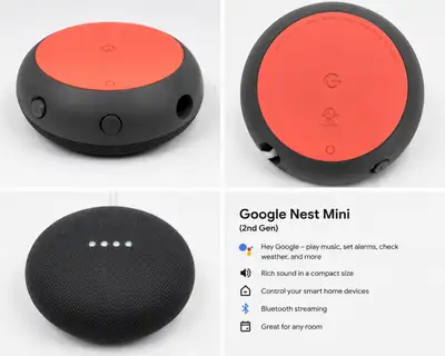 Works perfectly and comes with the original power adapter. • Google Assistant voice control • Blueto...