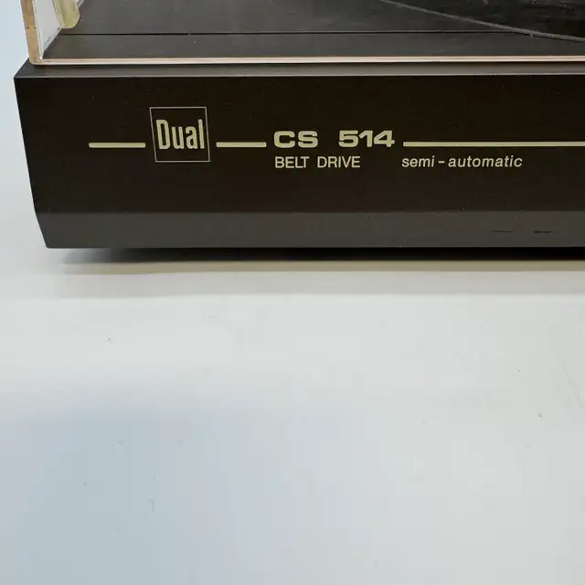Dual CS 514 Semi-Automatic Belt Drive Turntable Germany Tested  in Stereo Systems & Home Theatre in City of Toronto - Image 3