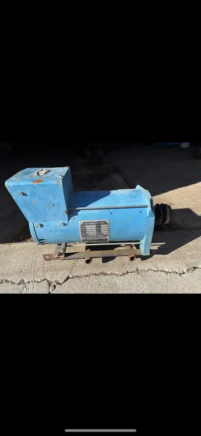 Belt driven generator. Works great.