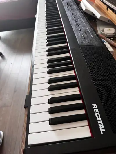 Alesis - 88 Key Digital Piano Keyboard with Semi-Weighted Keys, View more