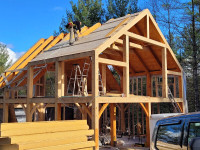 Custom timber frame cottages, homes, pergola's and more