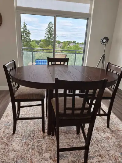 5-Piece Counter-Height Dining Set , View more