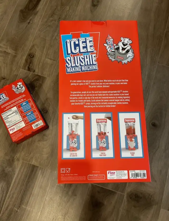 Supreme ICEE Slushie Machine62864361442562122