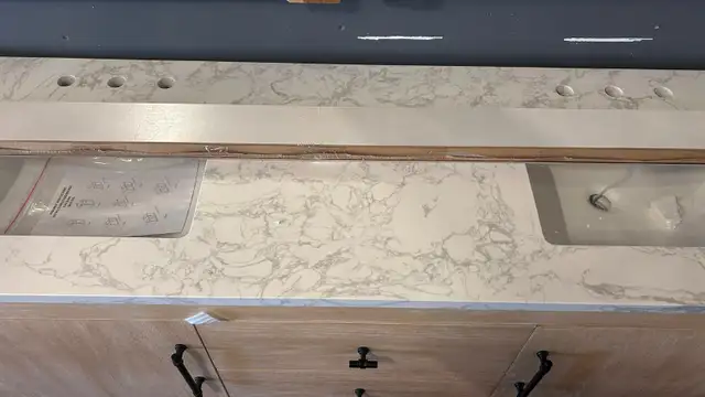 BRAND NEW Vanity Art 72”  Bathroom Vanity in Tan in Bathwares in Oakville / Halton Region - Image 10