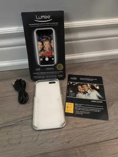 EUC - Lumee iPhone 6 Selfie Light Flashlight Case, View more