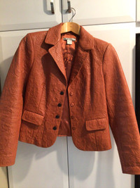 GENUINE Short Leather Jacket