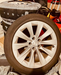 Tesla S rims and summer tires