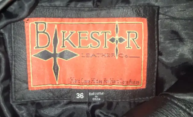 Motorbike - Bike star Leather pants and vest in Motorcycle Parts & Accessories in Red Deer - Image 7