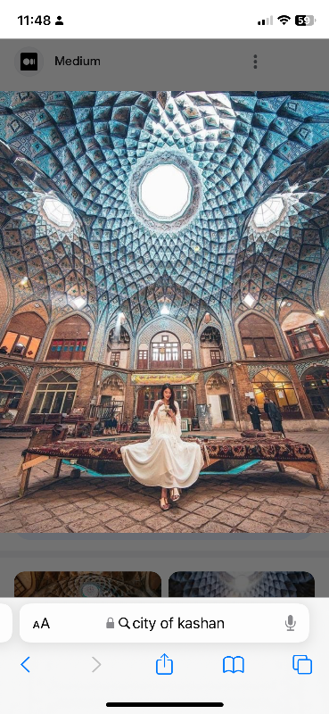 Persian kashan fine large handmade rug ( Iran) in Rugs, Carpets & Runners in Markham / York Region - Image 9