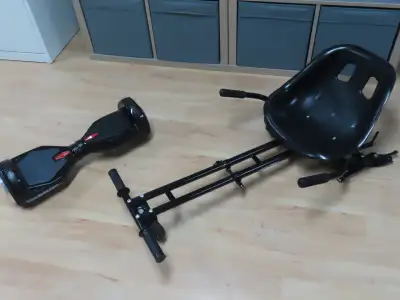 Go Trax Hoverboard and Hover-1 Buggy Attachment, View more