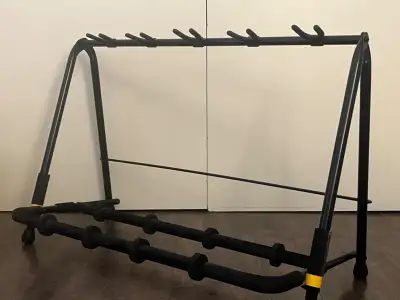 Hercules GS525B 5-Piece Guitar Display Rack — Like New, View more