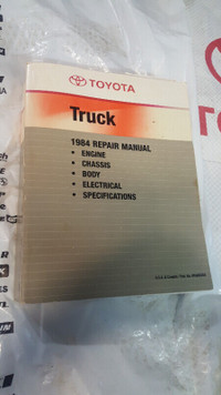 1984 and 1988 Toyota Truck / 4Runner Factory Manuals