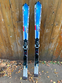 Salomon x-wing unisex downhill skis and bindings