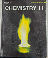 Chemistry 11 Nelson Textbook | Like New | Improve your grades
