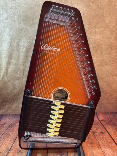 Oscar Schmidt OS-15B 15-Chord Autoharp, View more