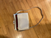 Vintage preowned white purse
