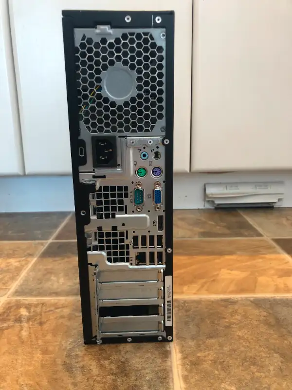 HP 8200 Elite Small Form Factor w/ complete system in Desktop Computers in Edmonton - Image 3