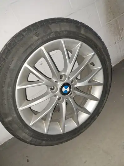 1500 OBO!!! BMW OEM Style 380 wheel set in excellent condition. Removed from BMW F22 2 Series. Inclu...