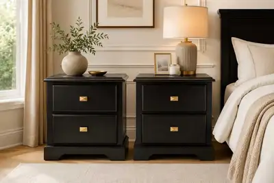 solid wood Nightstands , View more