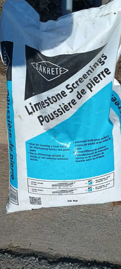 Sakrete Limestone Screenings, View more