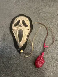Scream mask vintage halloween 