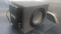10" Focal Subwoofer W/ Boss Audio 600watt Amp +box*Brand New*