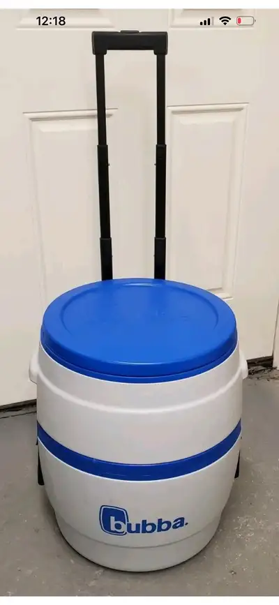 Bubba Keg Cooler 2 Layer 2-in-1 Wheeled Ice Chest Handle, View more